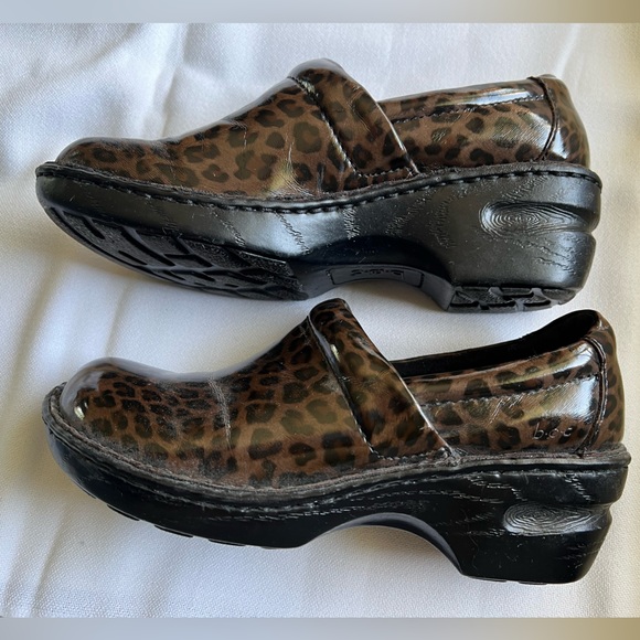BOC Clogs Leopard Print Cheetah Print Clogs Woman Size 7 - Picture 7 of 16